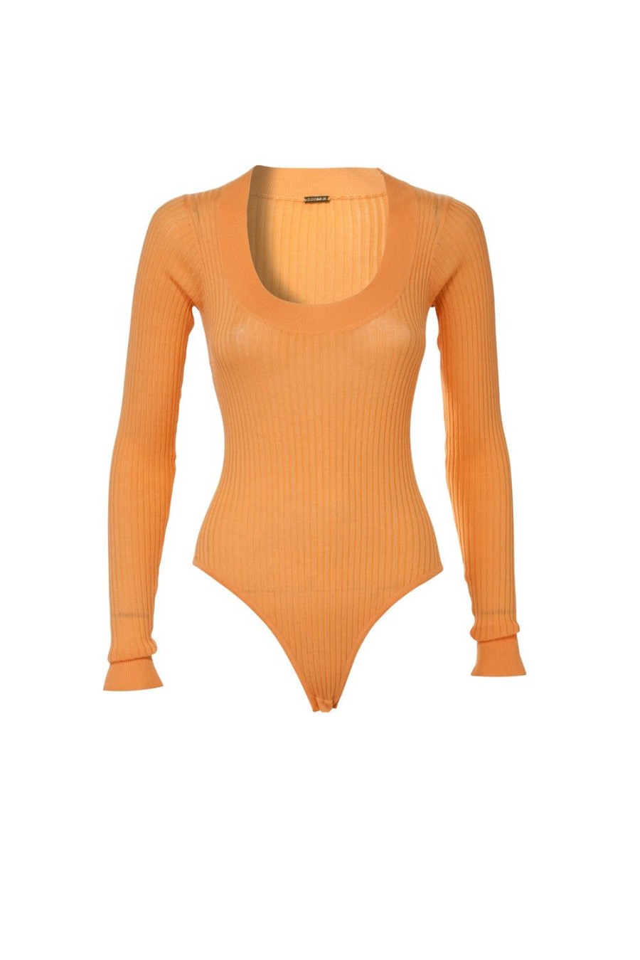 Clearance Teddy V Knit Bodysuit Bodysuits